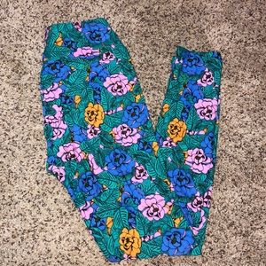 LulaRoe leggings - OS FLORAL